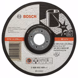 Disque a meuler Bosch AS 30 S INOX BF; 150x6 mm