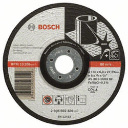 Disque a meuler Bosch AS 30 S INOX BF; 150x6 mm