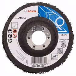 Disque à polir en feutre Bosch Best for Metal; 115 mm; 1 unités