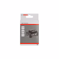 Bosch Batteries Li-Ion coulissantes 18 V