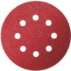 Bosch 2608607828 Disque abrasif Lot de 50 Perforé Bois 125 mm Grain 120