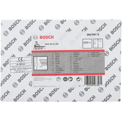 Clou à tête ronde SN21RK 75 2,8 mm, 75 mm, vierge, lisse, pack de 3000