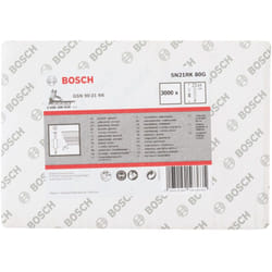 Clou à tête ronde SN21RK 80G 3,1 mm, 80 mm, galvanisé, lisse, lot de 3000