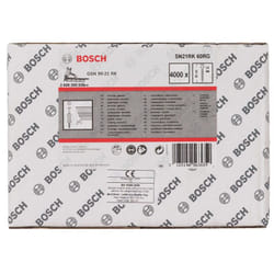 Bosch - Clou strié à tête ronde SN21RK 60RG 2,8 mm, 60 mm, galvanisé, rainuré