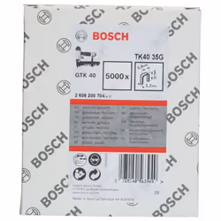 Bosch 2 608 200 704, Pack d'agrafes, 3,5 cm, Fixation, 5000 agrafes, TK40 35G, Aluminium