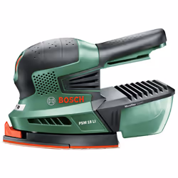 Bosch PSM 18 LI Ponceuse multi usages 22000 tr/min Vert