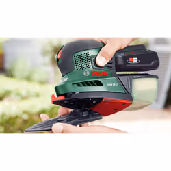 Bosch PSM 18 LI Ponceuse multi usages 22000 tr/min Vert