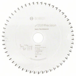 Lame de scie Bosch; 210x2,3x30,0 mm; Z54; -5°