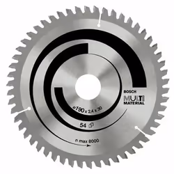Bosch Lames de scies circulaires Top Precision Best for Multi Material, Multicolore, 30,5 cm, 3 cm, 1,8 mm, 2,3 mm, -5°