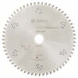 Lame de scie Bosch; 305x2,3x30,0 mm; Z72; -5°