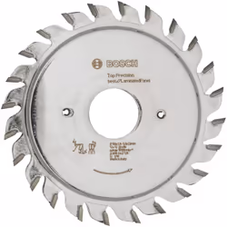 Qualité industrielle pour les panneaux laminés abrasifs La lame d'inciseur Top Precision Best for Laminated Panel offre une p ...