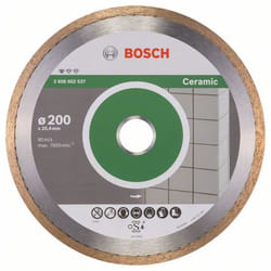 Disque à tronçonner diamanté Bosch PROFESSIONAL FOR CERAMIC; 200 mm