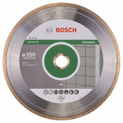 Disque à tronçonner diamanté Bosch PROFESSIONAL FOR CERAMIC; 250 mm