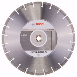 Disque à tronçonner diamanté Bosch PROFESSIONAL FOR CONCRETE; 350 mm