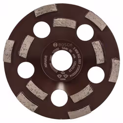 Bosch 2 608 602 553, Disque de ponçage, Bois abrasif, Bosch, 2,22 cm, 12,5 cm, 4,5 mm