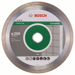 Disque à tronçonner diamanté Bosch PROFESSIONAL FOR CERAMIC; 200 mm