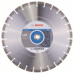 Disque à tronçonner diamanté Bosch BEST FOR STONE; 400 mm