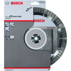 Bosch - Disque à tronçonner diamanté Best for Concrete, 230 x 22,23 x 2,4 x 15 mm 2608602655