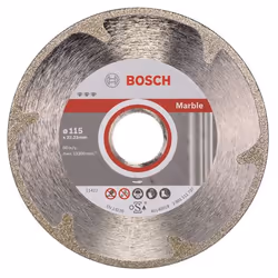 Bosch Disques à tronçonner diamantés Best for Marble, Verre acrylique, Calcaire, 12,5 cm, 2,22 cm, 2,2 mm, 1 pièce(s)