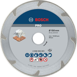Bosch - Disque à tronçonner diamanté pro Marble 150 x 22,23 mm 2608602691