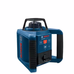 Bosch GRL 250 HV Professional, 250 m, 0,1 mm/m, 5°, 600 tr/min, 635 nm (< 1 mW), Niveau rotatif