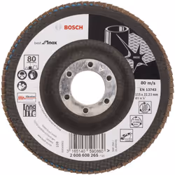 X581 Best for Inox avec une durée de vie supérieure pour les travaux sur l'inox avec aide au refroidissement particulièrement ...