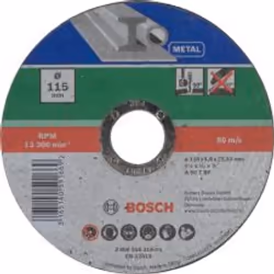 Bosch 2609256314, Disque de coupe, Métal, Bosch, 2,22 cm, 11,5 cm, Multicolore
