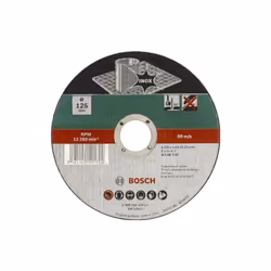 Bosch 2609256323. Type: Disque de coupe, Suitable for materials: Acier inoxydable, Alésage: 22.23 mm Caractéristiques : - Typ ...