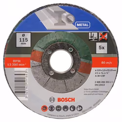 Scie circulaire Bosch 2609256332; 115x22,23 mm