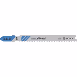 Lames pour scie sauteuse Bosch T 121 BF; 25 unités