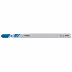 La lame de scie sauteuse T 321 AF Speed for Metal permet de réaliser des coupes droites rapides dans le métal. Le biseau de l ...