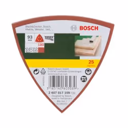 Bosch 2607017109 25 pièce(s) pâte sablée