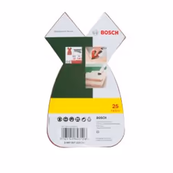 Bosch 2607017113 25 pièce(s) pâte sablée