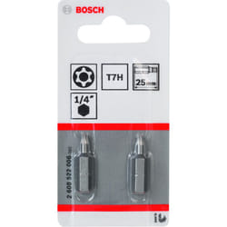T7H Security Torx® Embout de tournevis extra dur T7H 25 mm Bosch 2608522006