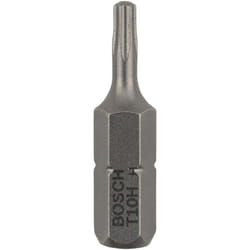 Bosch - embout de vissage security-torx® extra-dur, T10H, 25 mm 2608522009