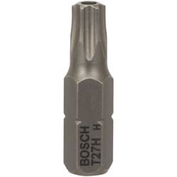 Bosch - 2x embouts de vissage Torx de sécurité extra-durs T27H, 25 mm - 2608522013