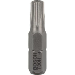 Peu de tournevis Bosch 2608522014; 1/4''; T30H; 25 mm; 2 unités