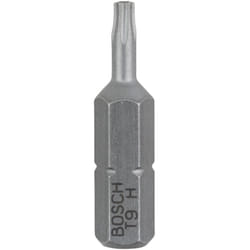 2x embouts de vissage Torx de sécurité extra-durs Bosch, T9H, 25 mm - 2608522008