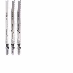 Bosch 2609256A13, Lames de scie sauteuse, Bois, 3 pièce(s)