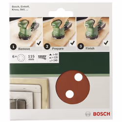 Bosch 2609256A20 5 pièce(s) pâte sablée