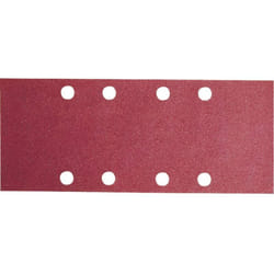 Papier abrasif pour ponceuse vibrante avec bande auto-agrippante, perforé Bosch Accessories 2609256A81 Grain 60 (l x l)