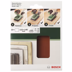 Bosch 2609256B16 10 pièce(s) Feuille