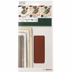 Bosch 2609256B21 10 pièce(s) Feuille