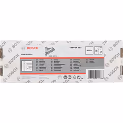 Bosch Pointes 34° à tête fraisée 18/15 g