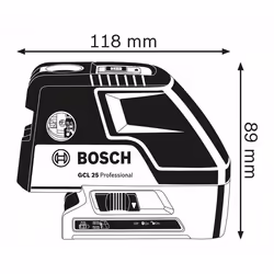 Bosch Laser points et lignes GCL 25 Professional