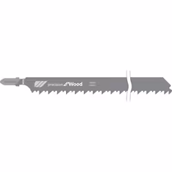 Bosch Lames de scie sauteuse T 1044 DP Precision for Wood, Lames de scie sauteuse, Panneau aggloméré, Fibre de bois, Bois ten ...