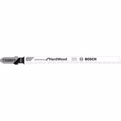 Lame de scie sauteuse pour le bois dur, coupe droite, bien • Convient pour: AEG, Bosch, DeWalt, Festool, Hitachi, Mafell, Mak ...