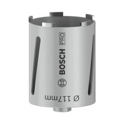 Couronne de forage à sec diamantée G 1/2" 117 mm, 150 mm, 6 segments, 7 mm