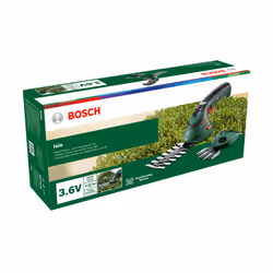 Bosch Isio cisaille sans fil 8 cm 3,6 V Lithium-Ion (Li-Ion) Noir, Vert