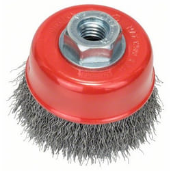 Bosch 2 608 622 098 Roue de fil et brosse en fil d'acier Brosse coupe 7,5 cm